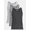 Grey Shadow/Lt School Grey/Platinum Silver, variant on No Boundaries Flat Grey Basic Tank Top, 3-Pack, Men's