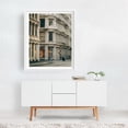 thumbnail image 2 of Broome Street Architectural 02 - Manhattan New York Photography Architecture Cityscape Street Photography Vintage White Framed Wall Art Print 8 x 10 inches, 2 of 3