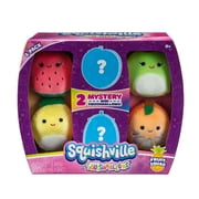 Squishville By Squishmallows Mystery 2 Mini Plush Fruit Squad, 6 Pack