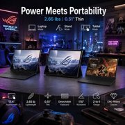 ASUS ROG Flow Z13 Gaming 2-in-1 Laptop, Ryzen AI MAX+ 395, 64GB RAM, 1TB, 13.4 2.5K 180Hz Touchscreen, Radeon 8060S, Copilot+ PC, Wi-Fi 7, Backlit KB, Windows 11 Pro