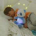 thumbnail image 5 of Happy Nappers: Lullabrites Panda - Musical Light Up Bedtime Plush - White & Black - Plays 3 Lullabies, Soft Animal, Day & Night Soothing Toy, Kids, 5 of 10
