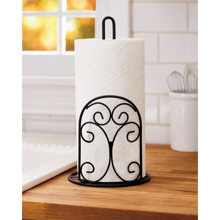 Turn a $1 paper towel holder into jaw dropping decor! 