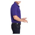 thumbnail image 3 of Mafoose Mens Polyester Micropique Sport-Wick Polo Shirt Purple Small, 3 of 7