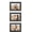 Black, variant on 4x6 Wall Hanging Picture Frames Collage with 3 Opening Brown Frames