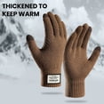 thumbnail image 5 of vnanda Snow Gloves Knitted Touchscreen Gloves Warm Wind-resistant Winter Gloves for Cycling Camping Full Fingered Elastic Versatile Unisex Gloves with Great, 5 of 6