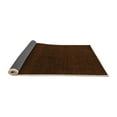 thumbnail image 2 of Ahgly Company Indoor Square Abstract Orange Modern Area Rugs, 5' Square, 2 of 4