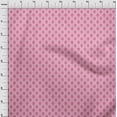 thumbnail image 4 of oneOone Rayon Light Pale Pink Fabric Running Stitch Sewing Craft Projects Fabric Prints By Yard 56 Inch Wide, 4 of 4