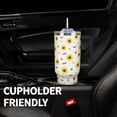 thumbnail image 6 of Sunflower 40 Oz Tumbler with Handle and Straw Sunflower Cup Tumbler Water Bottle, Sunflower Gifts for Women Birthday Mothers Day Sunflower Gifts for Mom Her, Sunflower Gift Stuff Accessories, 6 of 6