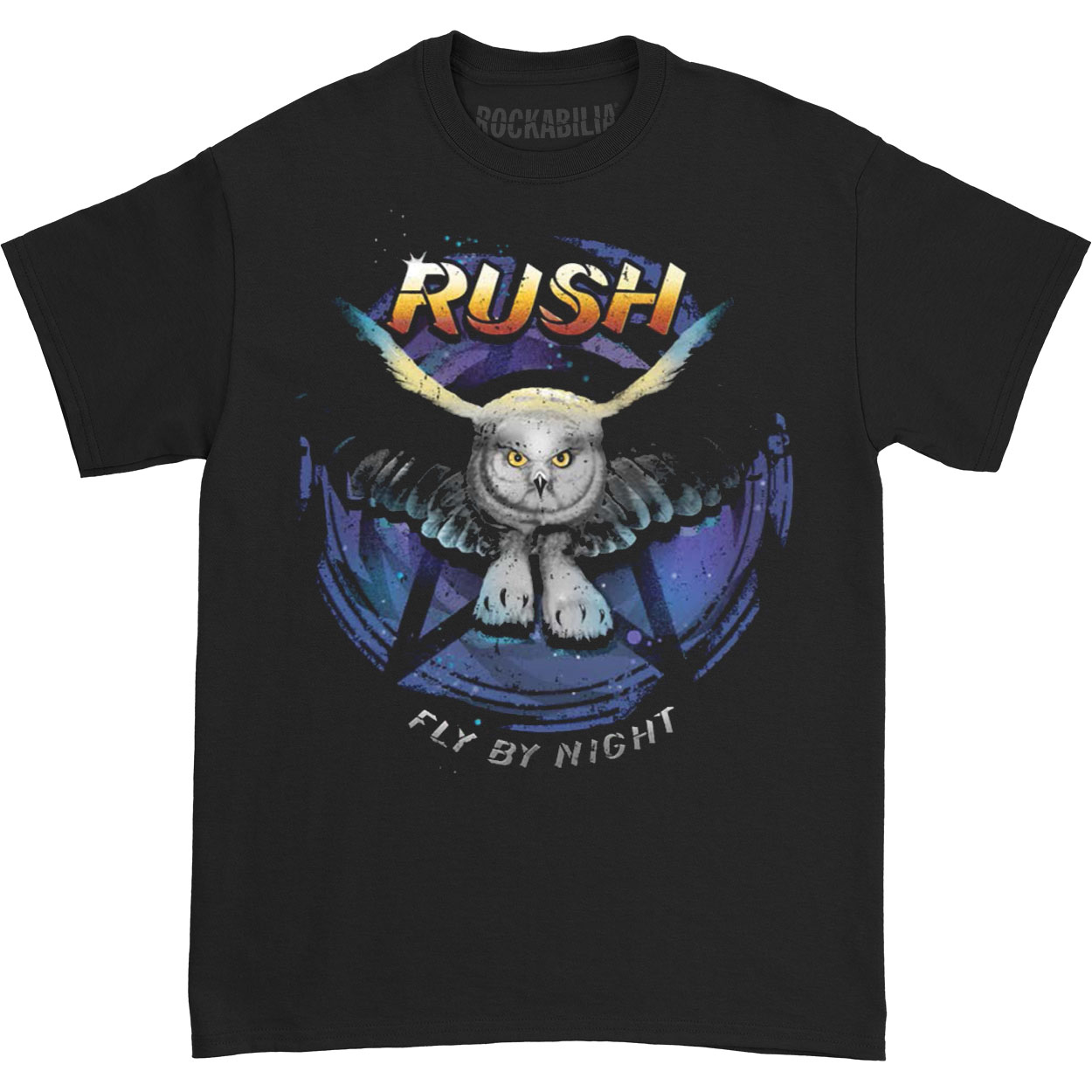 Rush Men's Fly By Night Tshirt Medium Black
