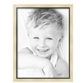 thumbnail image 2 of ArtToFrames 18" x 24" Silver with Black Lip Picture Frame, 18x24 inch Multi Wood Poster Frame (WOM-5193),  Pack, 2 of 7