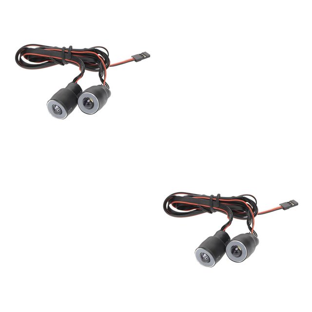 Tholdsy 1 juego de luces para modelo RC, lámpara intermitente profesional RC, sistema de lámpara de coche RC simulado para coche RC, niños, Tipo 1 2piezas