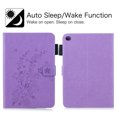 thumbnail image 6 of iPad mini 4 Case, iPad mini 4th Generation Case 7.9", Allytech PU Leather Slim Fit Blossom Magnetic Stand Folio Book Cover Style Cards Holder Wallet Case for Apple iPad mini 4 A1550 A1538, Purple, 6 of 7