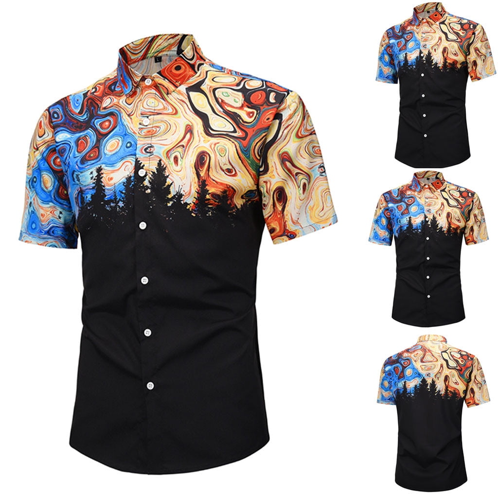 Alfani Womens Blouse Large Animal Print Surplice Hi-Lo Yellow L 