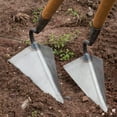 thumbnail image 3 of Small Tip Hoe Triangle Plowing Hoe Agricultural Land Turning Loose Soil Hoe Hand Plow/Manual Plough Rake Hoe Garden Tools L, 3 of 6