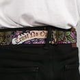 thumbnail image 4 of Buckle-Down Belt, Seatbelt Buckle Belt, Trust No One Pink, Youth 22 to 32 Inches, 4 of 9
