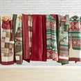 thumbnail image 5 of Greenland Home Fashions Oxford 100% Cotton Reversible Throw Quilt, Red, 50x60-inch, 5 of 6