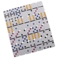 thumbnail image 1 of Juego de mesa infantil de viaje Double Six, juego de 28 piezas, caja metálica, punto de color n. degree 2, 1 of 9