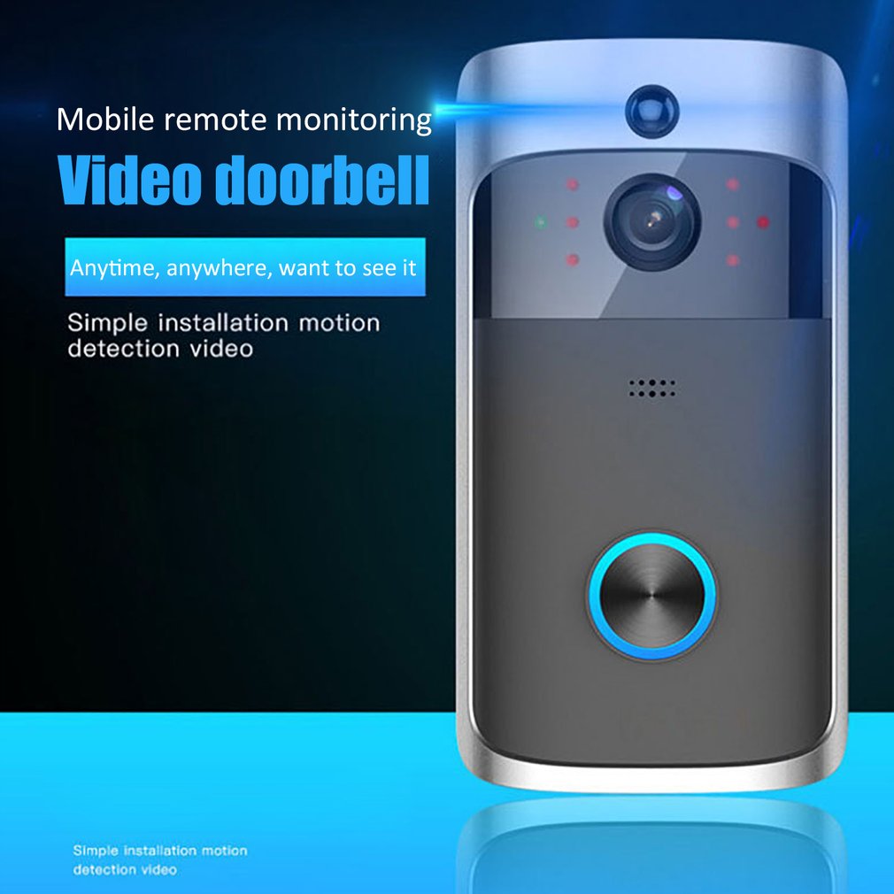 Joywa Smart Wireless Phone Door Bell Camera WiFi Smart Video Ring Doorbell Walmart Canada