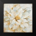 thumbnail image 2 of Loreth, Lanie 20x20 Black Modern Framed Museum Art Print Titled - Blooming Beauty with Gold, 2 of 5