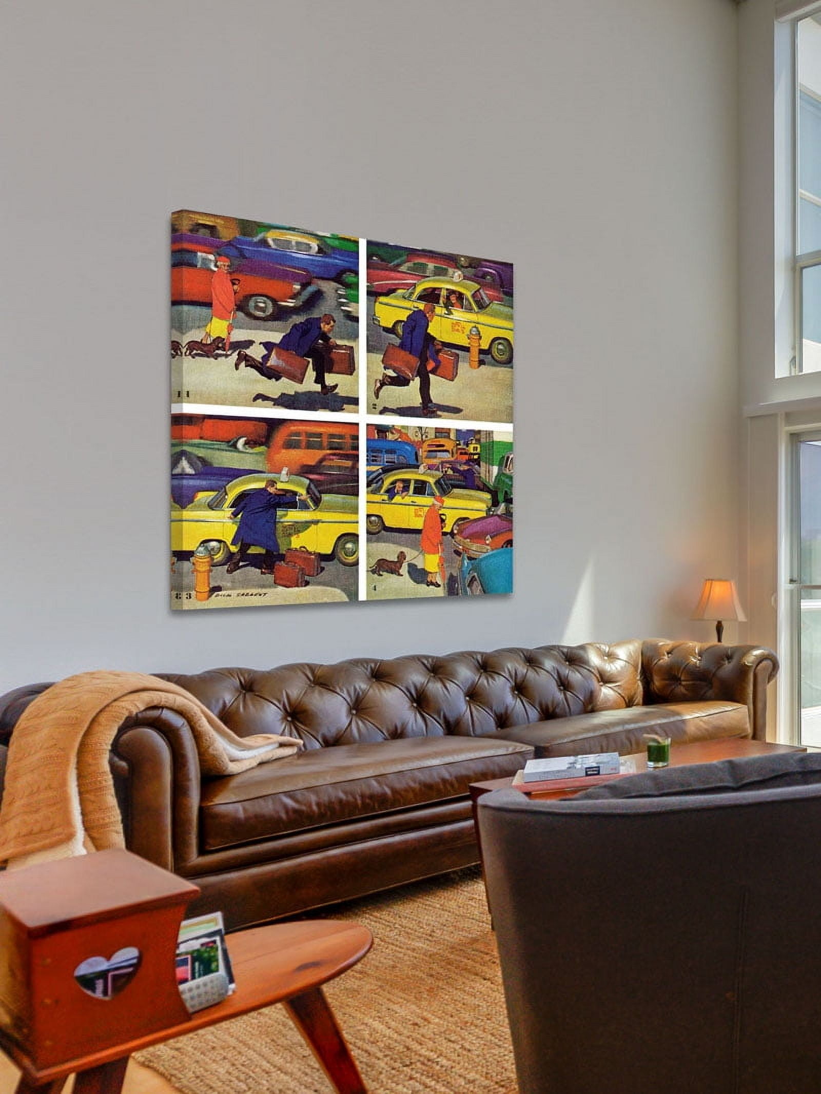 Marmont Hill "Running out of Time" Painting Print on Canvas