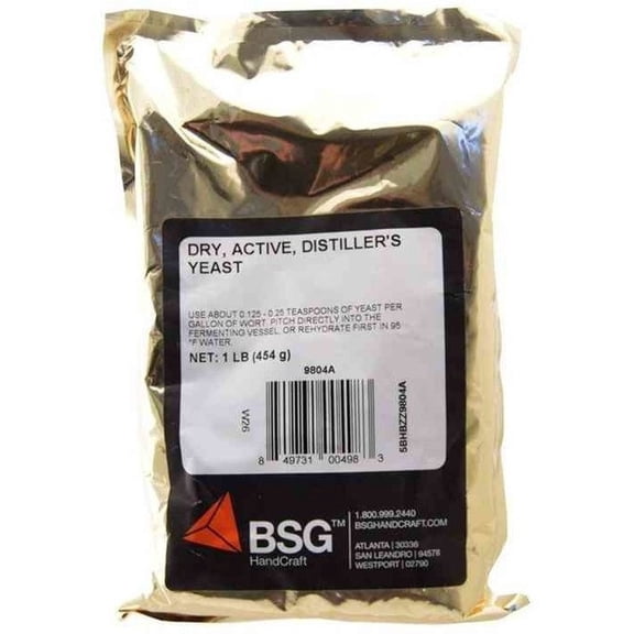 Red Star Dady Yeast 1lb Distilling Distiller Distillers Moonshine