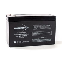 Brightway Replacement Battery for BW 1270 F2 Bright Way Group Replacement SLA Battery 12V 7AH F2