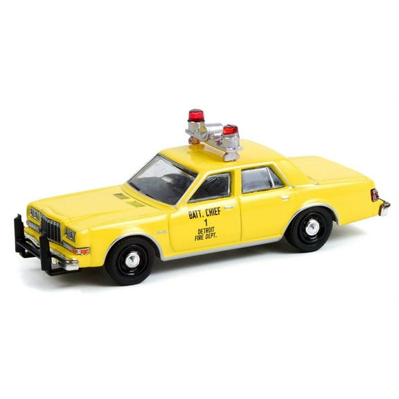Greenlight Fire & Rescue Series 2 Diecast Vehicle - 1982 Plymouth Gran Fury (Detroit FD)