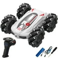 thumbnail image 3 of RC Car for Kids 2.4GHz RC Stunt Car 360° Rotation Remote Control Chasing Light Induction Toy Cars Double Sided Rotat, 3 of 7