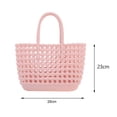 thumbnail image 4 of YAOMOBB Travel Tote Bag Portable Sandproof Beach Tote Large Capacity Waterproof Handbag with Handle, 4 of 6