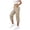 #02 Beige 【Mix, Match & Rotate: Stock Up on Daily Colors】, variant on Women's Solid Straight-Leg Stretch Waist Capri Cargo Capris, Convenient Side Pockets Breathable Wrinkle Resistant Fabric for Casual Work Cropped Utility | TruHer,Black M