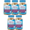 5 Pack Schiff Digestive Advantage Probiotic Dietary Supplement 60 Gummies Each