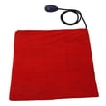 thumbnail image 1 of Tapis de Chauffage pour Animaux de Compagnie Réglable en Température Auto Éteint Intérieur Rouge, 1 of 7
