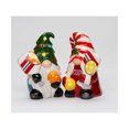 thumbnail image 2 of Ceramic Christmas Gnomes Playing Pickleball Salt and Pepper Shakers, Christmas Decor, Fairy Garden Decor, Pickleball Player Gift, Gnome Collector Gift, 2 of 3