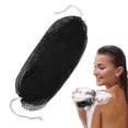 thumbnail image 2 of Esponja exfoliante de red para baño, toalla exfoliante corporal, esponja de malla de secado rápido con cordón para colgar, accesorio para ducha de spa., 2 of 8