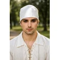 thumbnail image 3 of ThePirateDressing Pirate Medieval Renaissance Halloween Costume Satin Triangle Bandana, 3 of 6