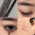 thumbnail image 4 of Wine Red Brown Eyeliner Gel Pencil Waterproof Long-lasting Ultra-Fine Matte K2, 4 of 7