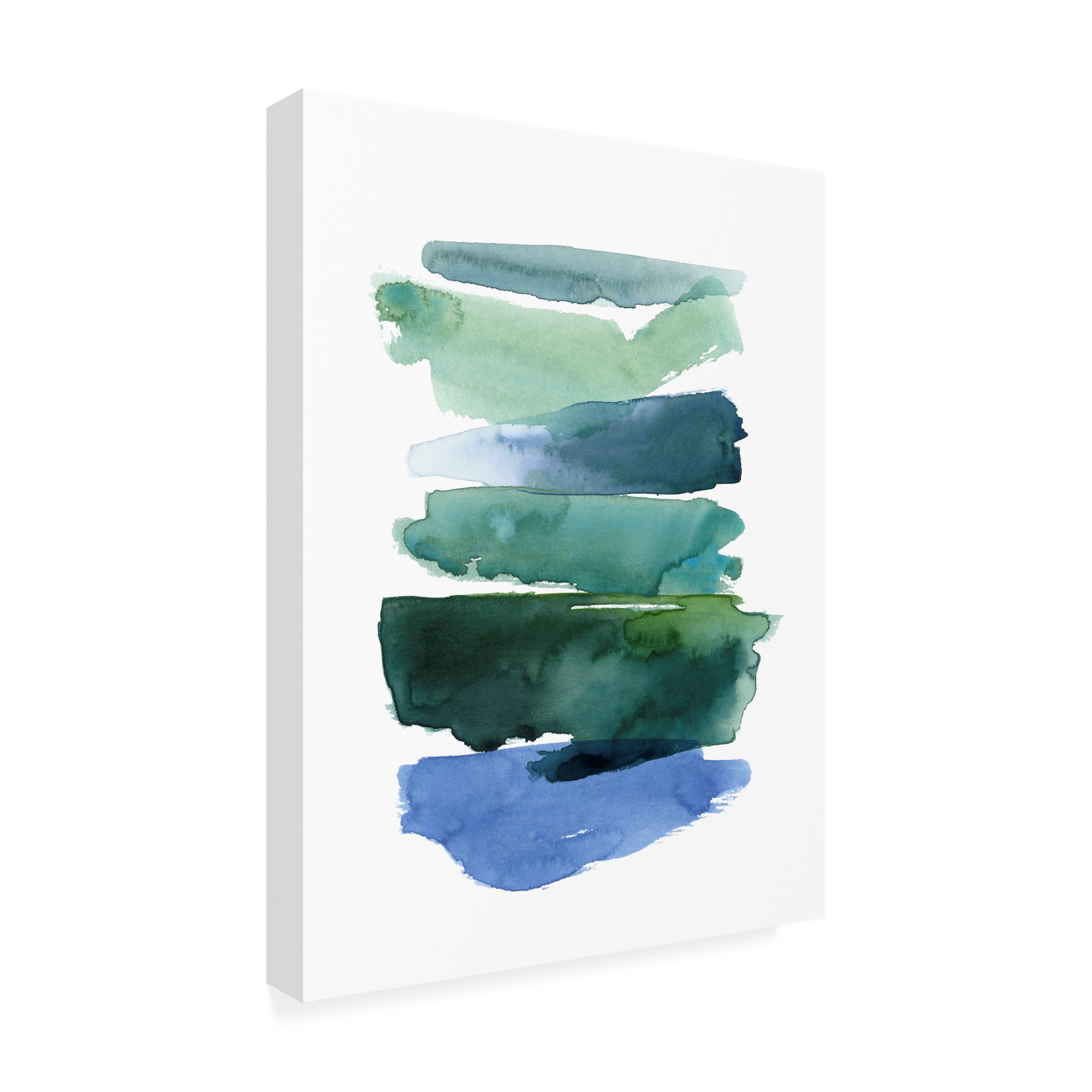 Grace Popp 'Swatches Of Sea II' Canvas Art