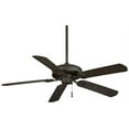 thumbnail image 2 of Minka-Aire Sundowner 54-Inch 5-Blade Ceiling Fan in Black Iron W/ Aged Iron Accents Finish & Black Iron Blades - F589-BI/AI, 2 of 2