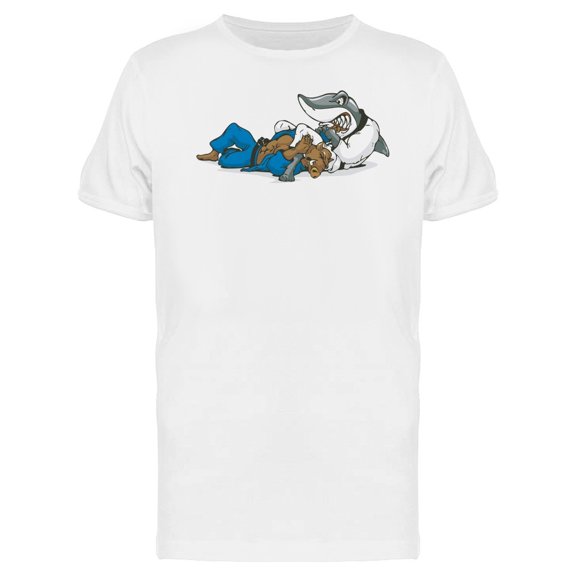 Shark Beating A Boar In Judo Tee Men's -Image by Shutterstock
