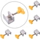 thumbnail image 1 of Cerradura de seguridad con llaves, cerraduras de seguridad para ventanas, fácil instalación sin taladrar, juntas protectoras de aleación de aluminio ajustables para la seguridad de niños y mascotas, 1 of 5