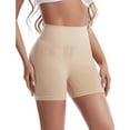 thumbnail image 5 of Clearance Clothes Pitauce Womens High Waisted Shapewear Shorts Tummy Control Seamless Body Shaper Shorts Butt Lifting Thigh Slimming Bottoms, 5 of 6