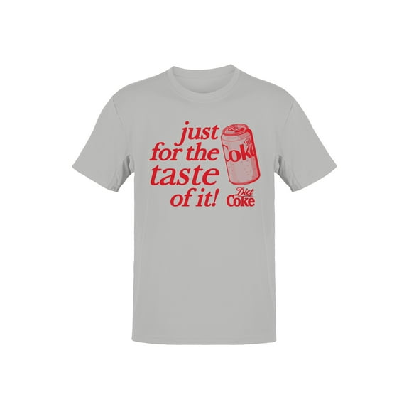 Officially Licensed Diet Coke Just for the Taste of Diet Coke Men's T-shirt