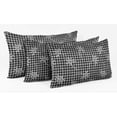 thumbnail image 3 of Vargottam Lumbar Pillow Cover - Decorative Pillow Covers20x12 Inches,PrintedWhite & BlackThemePillowcase, DecorativeLumbarCushionCovers, 3 of 4