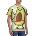thumbnail image 5 of Rocae Avocado1 for Men's Moisture-Wicking Crew Tee - T-Shirt for Sports, Outdoor Activities, and Casual WearMedium, 5 of 9