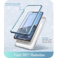 thumbnail image 4 of i-Blason Cosmo Series Case for iPhone 11 Pro 2019 5.8 inch, Slim Full-Body Stylish Protective Case with Built-in Screen Protector(Blue), 4 of 6
