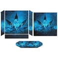 thumbnail image 2 of Black Maple Leaf PS4/PS4 Pro/PS4 Slim Skin Sticker For Console And Controller Skins, 2 of 6
