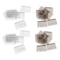 thumbnail image 1 of 40 Peinetas para El Pelo, Pinzas para Boda, Accesorios para Joyería Artesanal, Accesorios para El Cabello para Novia Yinane Peine de pelo manualidades de bricolaje, 1 of 8