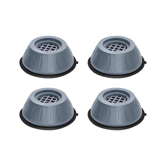Anti-Vibration Washing Machine Stabilizer Pads, Anti Vibration Pads for Washing Machine with Heightening Support for Washer, Dryer, Refrigerator & Furniture