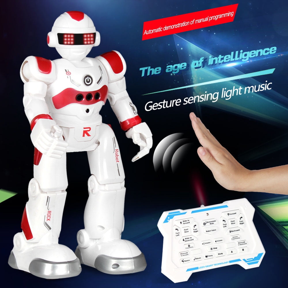 Funny RC Remote Control Smart Robot Action Walk Dancing Gesture Sensor Xmas Gift 