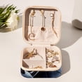 thumbnail image 6 of Bat Travel Portable Square Jewelry Organizer with Ring, Earring, Necklace, and Bracelet Storage - Suitable for Girls and Women, 6 of 6